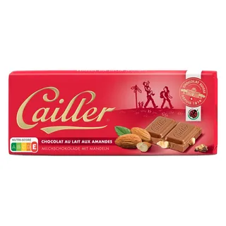 Cailler Ground Almonds & Crushed Almonds Milk Chocolate 100G