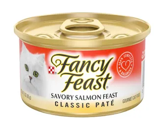 Fancy Feast Classic Pate Savoury Salmon Feast Wet Cat Food