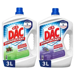 Dac Disinfectant Liquid Cleaner 2X3L