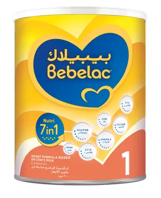 Bebelac Nutri 7In1 Stage 1 (0-6 Months) Milk Formula 400G