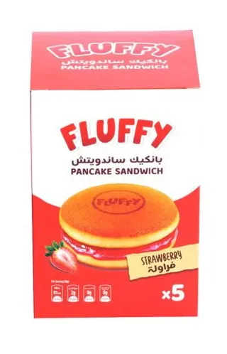 Fluffy Pancake Strawberry Sandwich 5X37G