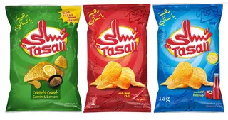 Tasali Ketchup + Chili + Cumin Lemon Potato Chips 3X155G