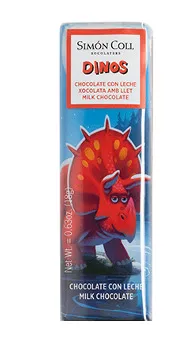 Simon Coll Dinos Milk Chocolate 18G