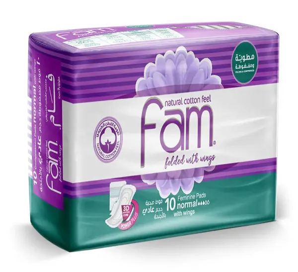 Fam Normal Pads With Wings