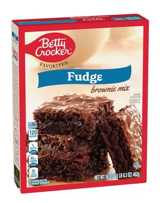 Betty Crocker Super Moist Brownie Mix Fudge 462G