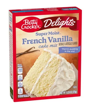 Betty Crocker Super Moist French Vanilla Cake Mix 375G