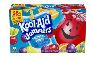 Kool Aid Jammers Tropical Punch Juice 10X177Ml