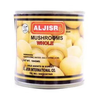 Al Jisr Fresh Whole Mushroom 184G