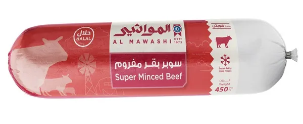 Al Mawashi Frozen Super Minced Beef 450g