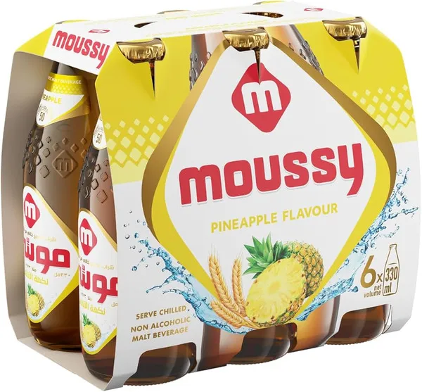Moussy Pinapple Malt 6X330Ml