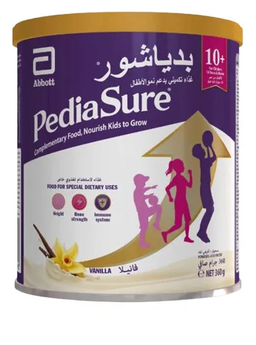 بيدياشور 10+ حليب أطفال بالفانيليا (10-15 سنة) 360 جم