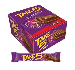 Take 5 Max Crunchy Wafer Chocolate 12X28.5G