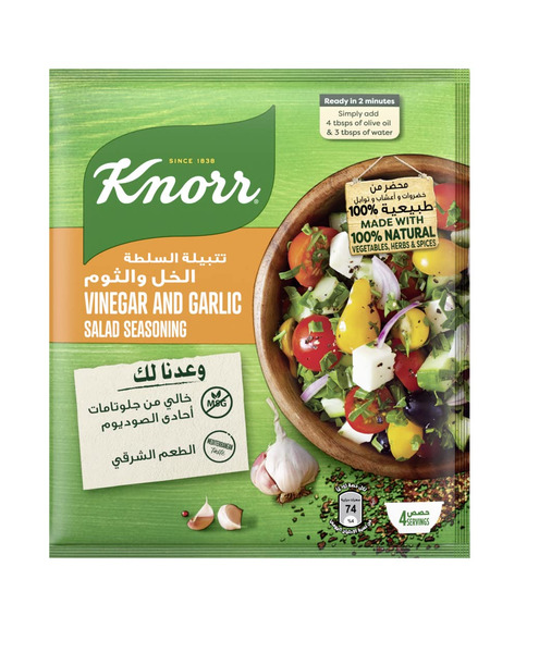 Knorr Vingar & Garlic Salad Dressing 10G