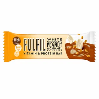 FulFil Vitamin and Protein Bar White Peanut & Caramel 55G