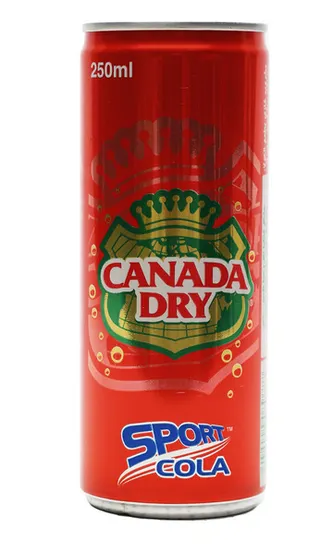 Canada Dry Sport Soda Can 330Ml