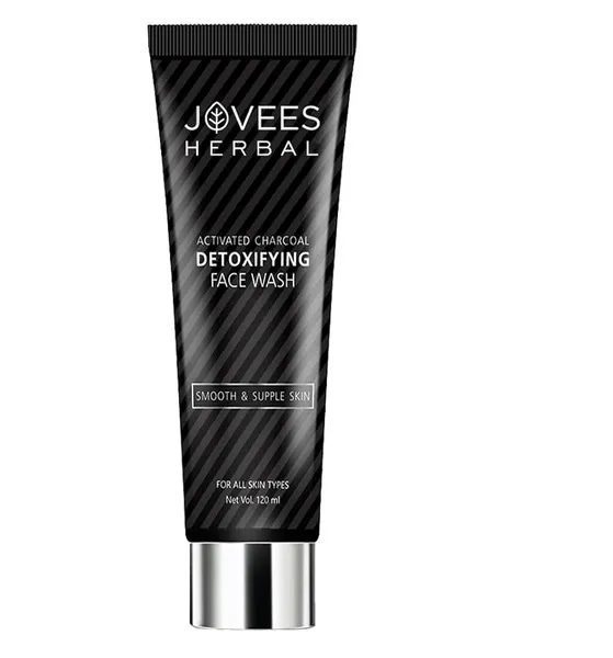 Jovees Herbal Activated Charcoal Detoxifying Face Wash 120Ml
