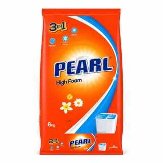 Pearl Original 3 In 1 High Foam Laundry Detergent Powder 6kg