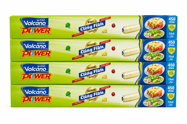 Volcano Power Premium Cling Film 45sqft 3+1