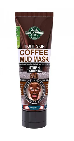 Hollywood Style Instant Firm Coffee Elastin Mud Mask 100Ml