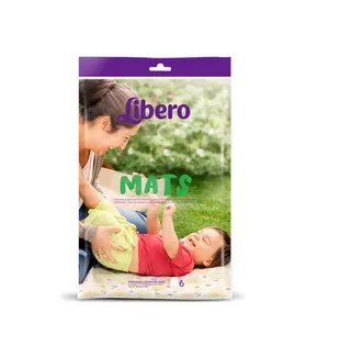Libero Disposable Changing Mats 6Pcs