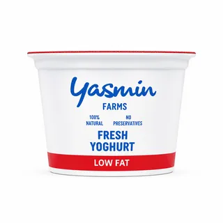 Yasmin Farms Low Fat Cow Yoghurt 170G