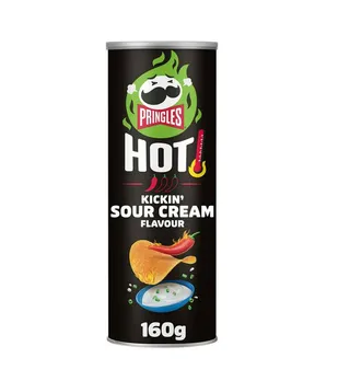 Pringles Hot Kickin Sour Cream 160G