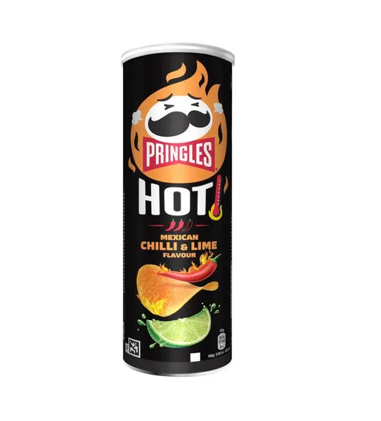 Pringles Hot Mexican Chilli & Lime 160G