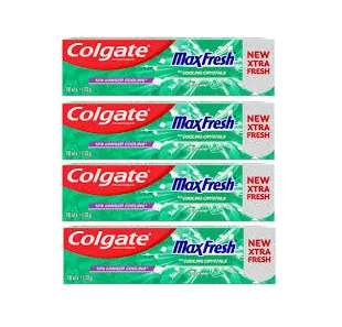 Colgate Max Fresh Clean Mint Tooth Paste 4 x 100 ml
