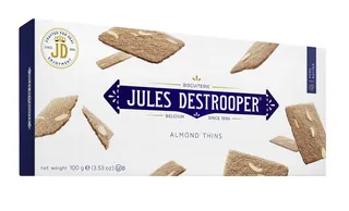 Julie's Destrooper Almond Thins 100G