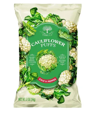 Temole Cauliflower Puffs Kale Pepper 56G