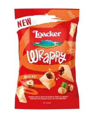 Loacker Wrappy Hazelnut 50G
