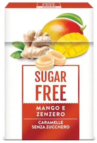 Serra Sugar Free Mango + Ginger Hard Candies 50G