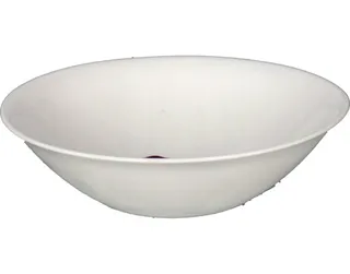 Borosil Larah Opal Plain White Bowl 6.5"