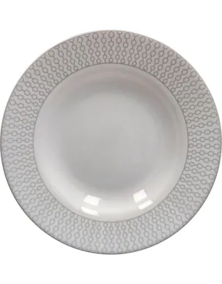 La Opala Velvet Stella Grey Soup Plate 225Mm