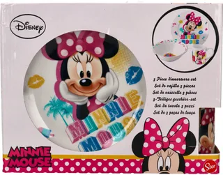 Stor Ceramic Snack Set Minnie Summer Crush 3's