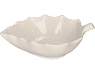 Ch Porcelain Leaf Shape Dish