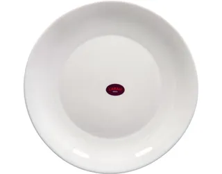 Borosil Larah Opal Plain White Dinner Plate 11"