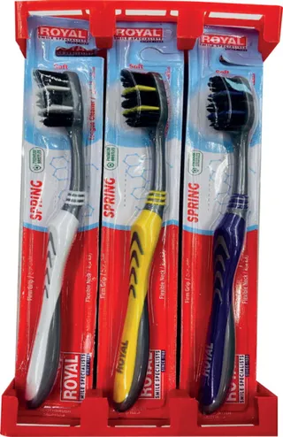 Royal Spring Toothbrush Medium Tray 12's