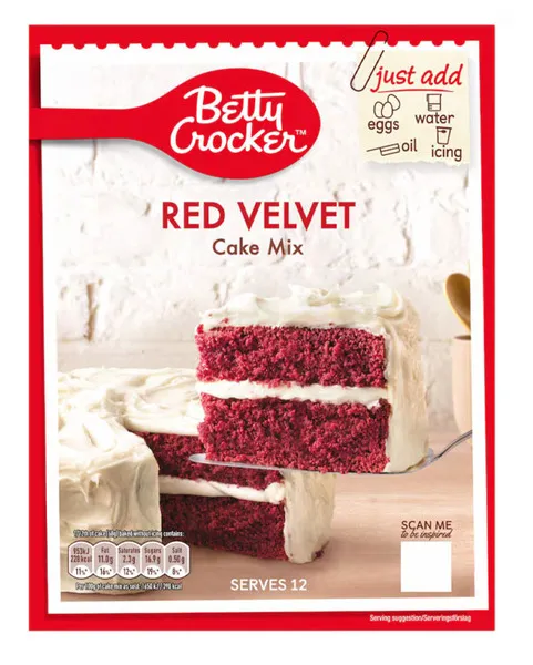 Betty Crocker Red Velvet Cake Mix 425G
