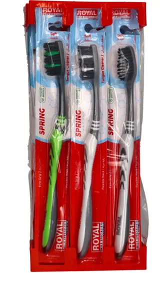 Royal Spring Soft Tooth Brush 12Pcs