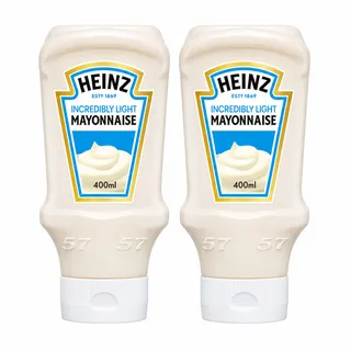 Heinz Incredibly Light Mayonnaise 2X400G