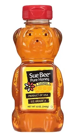 Sue Bee Clover Squeeze Bear Pure Honey 340G