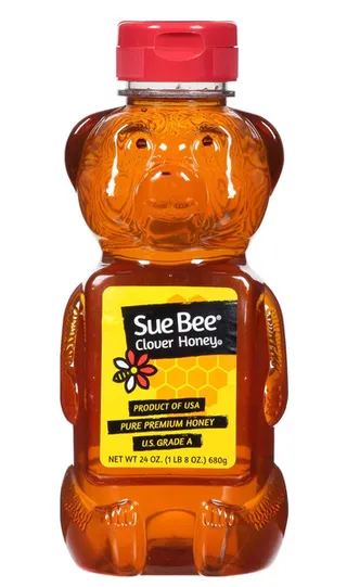 Sue Bee Clover Squeeze Bear Pure Honey 680G