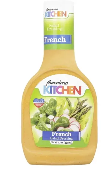 American Kitchen French Salad Dressing 473Ml