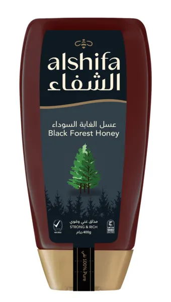 الشفاء عسل الغابة السوداء 400 جم