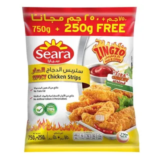 سيارا زينزو شرائح الدجاج الحارة 750 جم + 250 جم