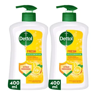 ديتول غسول لليدين منعش 400X2 مل