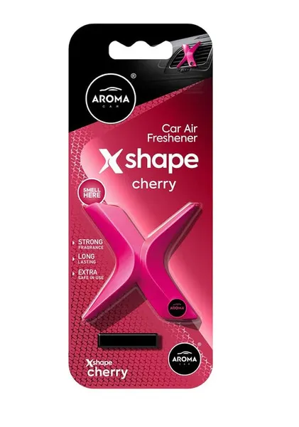 Aroma X Shape Cherry Car Freshner