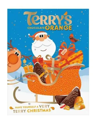 TerryPcs Chocolate Orange Calender 106G