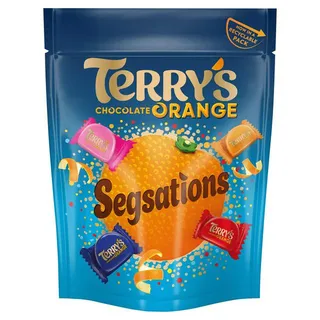 TerryPcs Chocolate Orange Segsations Pouch 300G